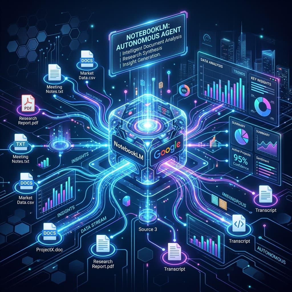 Beyond the Chatbot: How NotebookLM's New Agentic Features Do Your Work for You