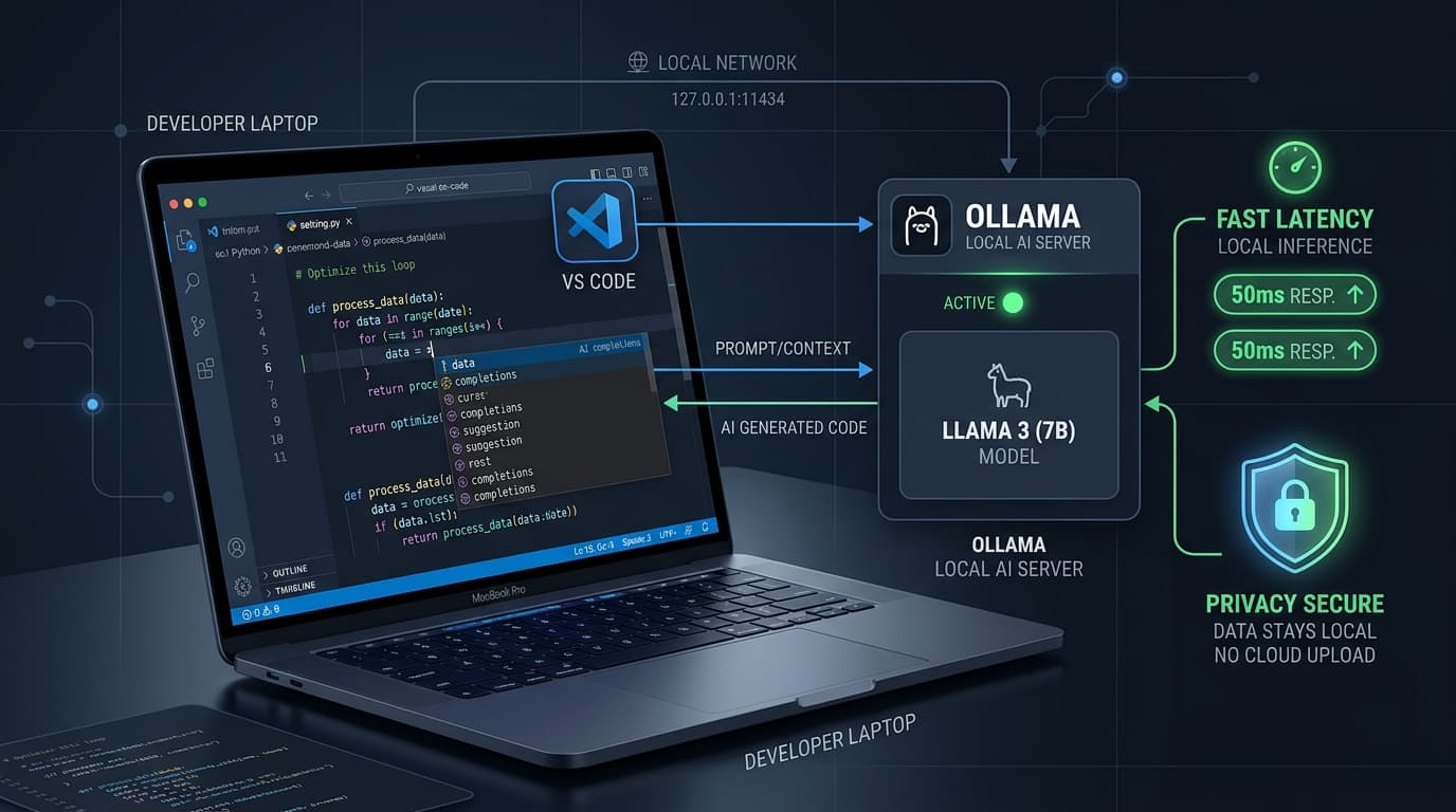 Ollama Local AI Workflow Architecture